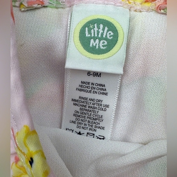 Little Me Flamingo Swimsuit Size 6-9 Months - Picture 4 of 4